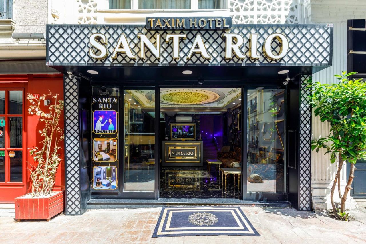 ホテル Santa Rio Taxim イスタンブール エクステリア 写真